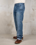 1967 Utility Trousers Blue Wabash Rinsed Pike Brothers