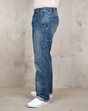 1967 Utility Trousers Blue Wabash Rinsed Pike Brothers