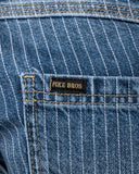 1967 Utility Trousers Blue Wabash Rinsed Pike Brothers