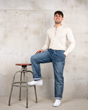 1967 Utility Trousers Blue Wabash Rinsed Pike Brothers