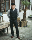 1947 Harvester Trousers Chicago black Pike Brothers