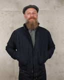 1942 Deck Zip Jacket dark blue Pike Brothers