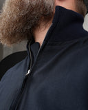 1942 Deck Zip Jacket dark blue Pike Brothers