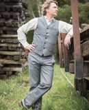 1937 Roamer Vest grey wabash Pike Brothers