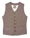 1905 Hauler Vest HBT brown Pike Brothers