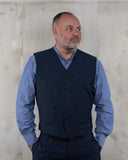 1937 Roamer Vest Chicago blue Pike Brothers