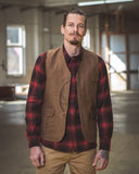 1928 Hunting Vest waxed sand Pike Brothers