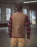 1928 Hunting Vest waxed sand Pike Brothers