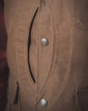 1928 Hunting Vest waxed sand Pike Brothers