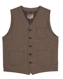 1937 Roamer Vest Raymond brown Pike Brothers