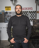 1954 Utility Shirt Long Sleeve faded black Pike Brothers