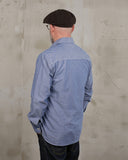 1937 Roamer Shirt blue chambray Pike Brothers