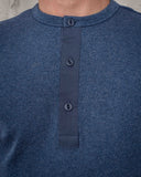 1954 Utility Shirt Long Sleeve indigo melange Pike Brothers