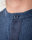 1954 Utility Shirt Long Sleeve indigo melange Pike Brothers