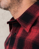 1937 Roamer Shirt red check flannel Pike Brothers