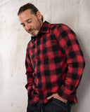 1937 Roamer Shirt red check flannel Pike Brothers