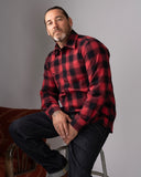 1937 Roamer Shirt red check flannel Pike Brothers