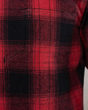1937 Roamer Shirt red check flannel Pike Brothers