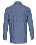 1940 USN Chambray Shirt Harbor Blue Pike Brothers