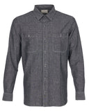 1940 USN Chambray Shirt Harbor Grey Pike Brothers