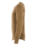 1927 Henley Shirt long sleeve Mojave brown Pike Brothers