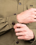 1967 Utility Shirt HBT Olive Pike Brothers