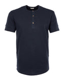 1927 Henley Shirt short sleeve Mojave blue Pike Brothers