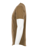 1927 Henley Shirt short sleeve Mojave brown Pike Brothers
