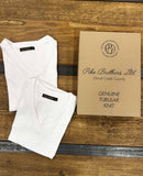 1965 V-Neck Set white Pike Brothers