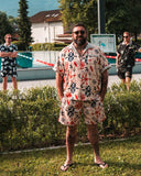 1961 Cabana Shirt Entrega Orange Pike Brothers