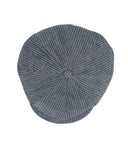 1928 Newsboy Cap grey striped linen Pike Brothers