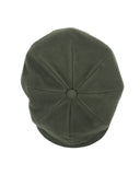 1928 Newsboy Cap Moleskin moss Pike Brothers