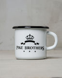 1951 Pike Brothers Enamel Mug white