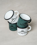 1951 Pike Brothers Enamel Mug white