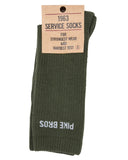 1963 Service Socks olive Pike Brothers
