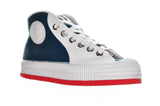 Classic 50s sneakers India & White - White Red Outsole