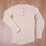 1927 Henley Shirt long sleeve oatmeal Pike Brothers