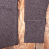 1927 Henley Shirt long sleeve brown melange Pike Brothers