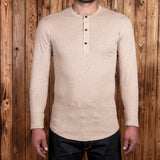 1927 Henley Shirt long sleeve oatmeal Pike Brothers