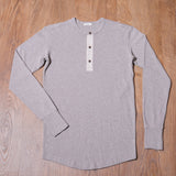 1927 Henley Shirt long sleeve fog brown Pike Brothers