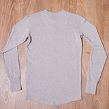 1927 Henley Shirt long sleeve fog brown Pike Brothers