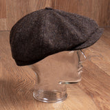 1928 Newsboy Cap Upland brown Pike Brothers