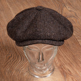 1928 Newsboy Cap Upland brown Pike Brothers