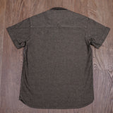 1937 Roamer Shirt Short Sleeve charcoal grey Pike Brothers