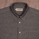 1937 Roamer Shirt Short Sleeve charcoal grey Pike Brothers