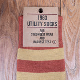 1963 Utility Socks Walt orange Pike Brothers