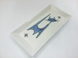 Bandeja Cerámica Mid Century Cat