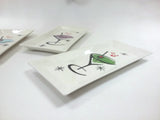 CERAMIC TRAY MID CENTURY COCKTAIL