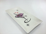 CERAMIC TRAY MID CENTURY COCKTAIL