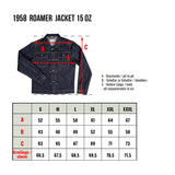 1958 Roamer Jacket 15oz indigo Pike Brothers